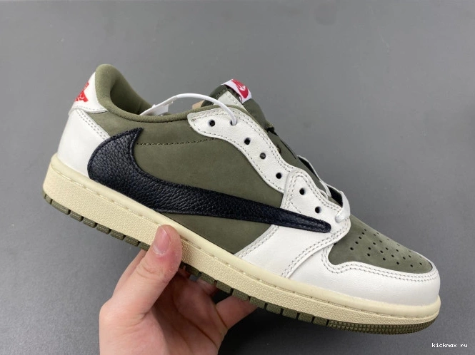 Rep Kickmax SCOTT JORDAN OG LOW OLIVE 1 X AIR TRAVIS MEDIUM DM7866-200 0717